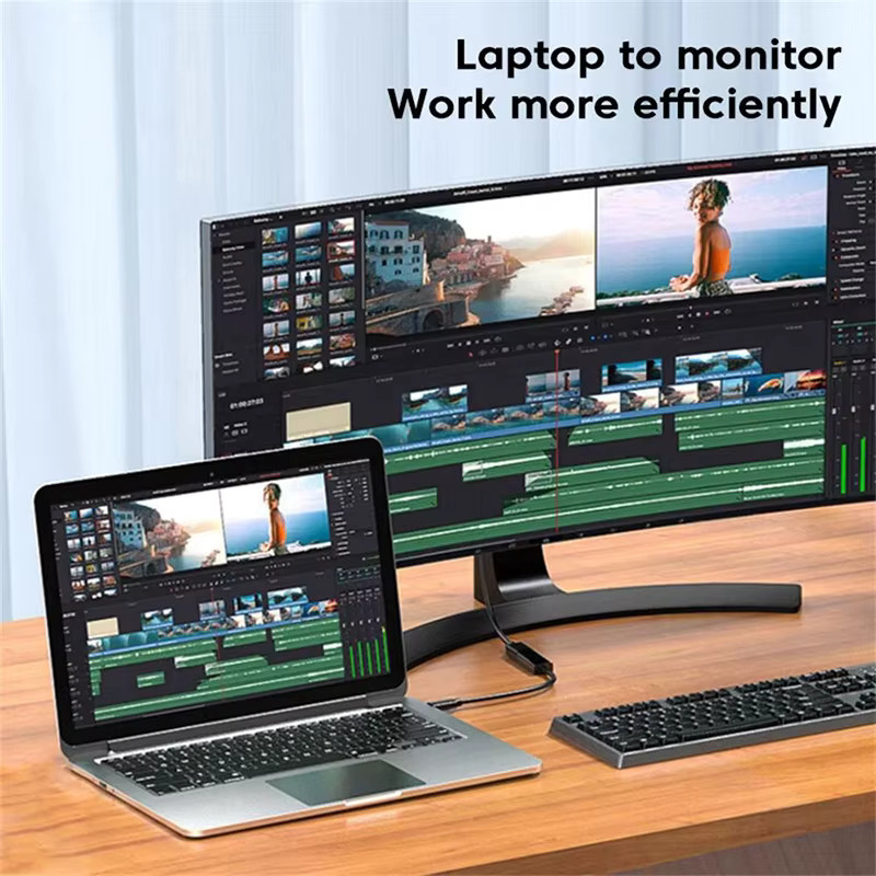 BRYNTHORX USB-C auf HDMI Adapter mit USB 3.1 4K@30Hz Unterstützung für iPhone 15, MacBook, iPad und Samsung Laptops - Bild 6