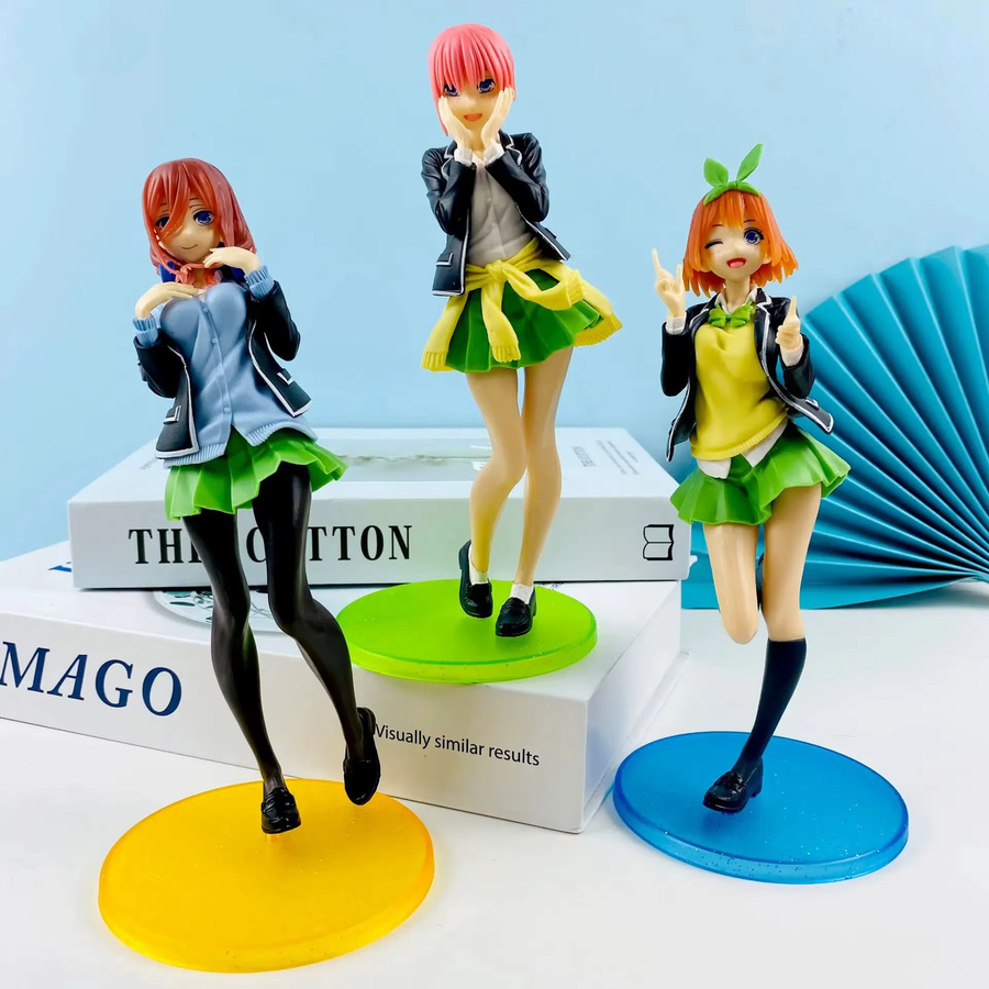 Bandai Die Quintessenz Quintuplets Nakano Nino Miku, Anime Figur, 18cm - Bild 2
