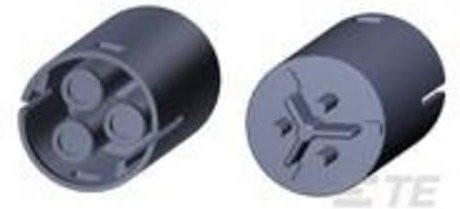 TE Connectivity 293602-1 Steckverbinder in Schwarz - Bild 1