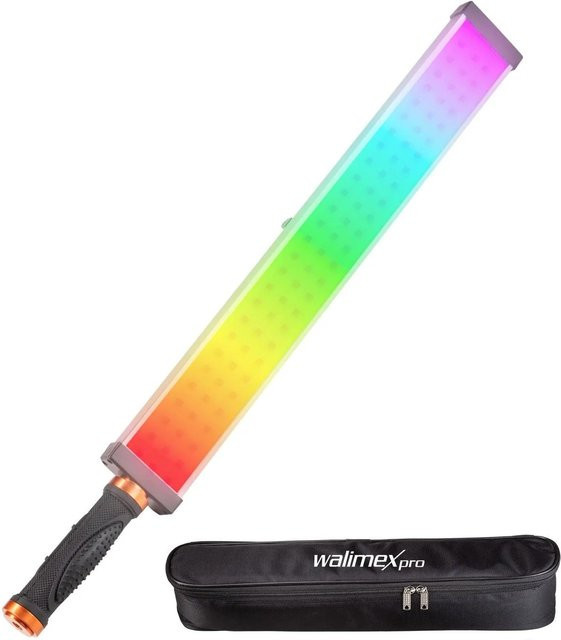 Walimex Pro LED Rainbow RGB Leuchtstab 18W Multicolour Videoleuchte für Studio und Videoaufnahmen - Bild 1