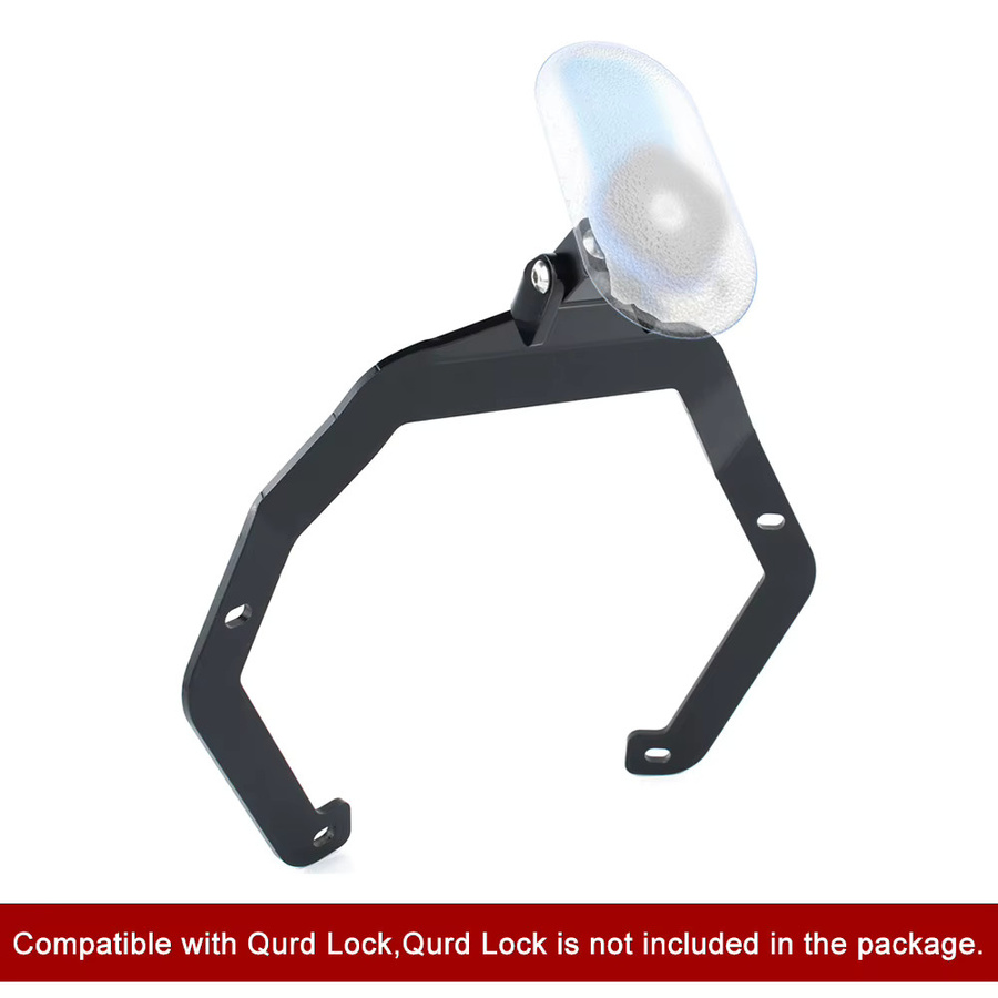 Xracingmoto Motorrad Navigation Telefonhalterung für Honda NC750X / NC750XAM / NC750X DCT (2021-2024) mit Windschutzscheibe, Schwarz - Bild 5