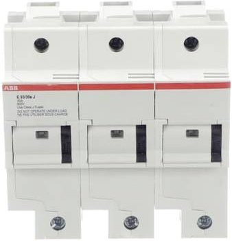 ABB Sicherungshalter E 93/30S J 600V in Weiß - Bild 1