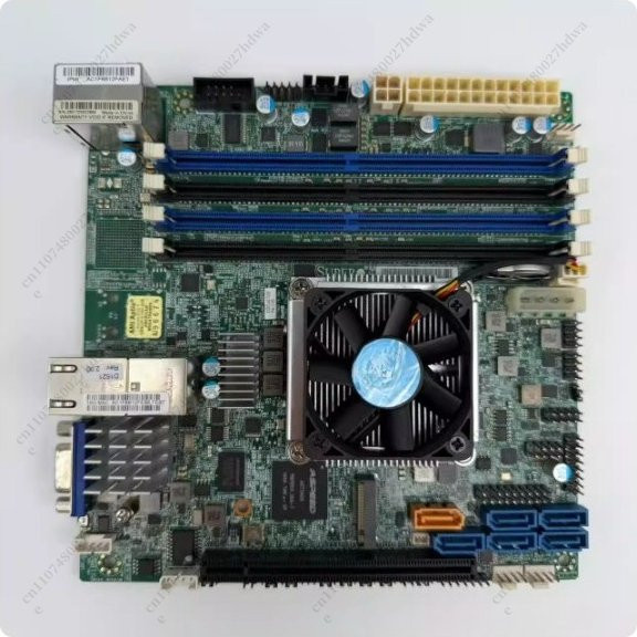 Supermicro X10SDV-4C-TLN2F Mainboard für NAS und ITX Server mit Dual Xeon D1521 und 2x 10 Gigabit Ports - Bild 1
