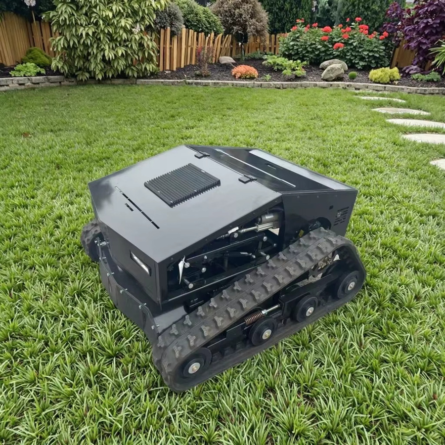 Zonawell Antistall Mähroboter in Schwarz mit selbstaufladendem Akku für Sportplatzrasenflächen bis 3800 m2 - Bild 3
