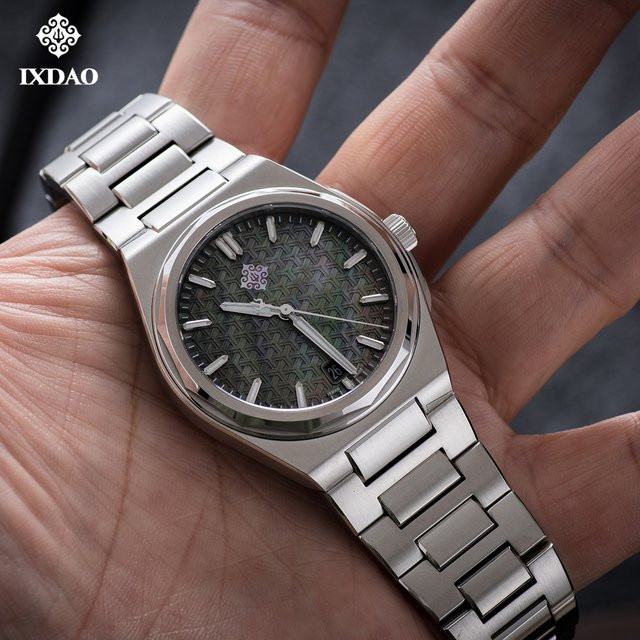 IX&DAO Automatik-Armbanduhr, Edelstahl, 37 mm, Herren - Bild 1