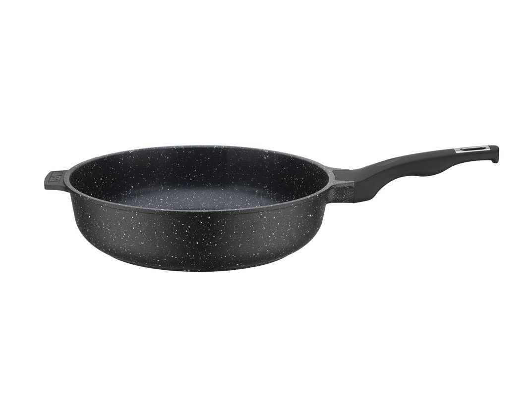 GSW Schmorpfanne Titanium Granit PLUS mit rauer PFAS-freier Beschichtung, Durchmesser: 20 cm - Bild 2