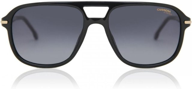 Carrera 279 S Sonnenbrille, Vollrand, Square, Kunststoff, Herren, Black, Grey - Bild 1