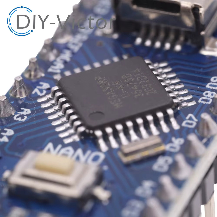 Mini Arduino Nano Controller Board ATmega328P mit USB-C und CH340C Treiber in Blau - Bild 4
