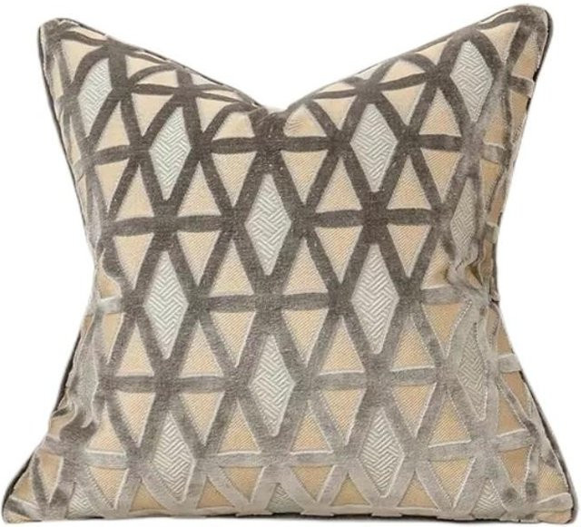 HASE FiFi Dekorativer Kissenbezug aus Samt mit floralem Design, B/B: 45 x 45 cm - Bild 1