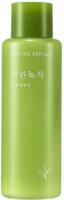 Nature Republic Mild Green Tea Emulsion, 155 ml, für empfindliche Haut - Bild 1