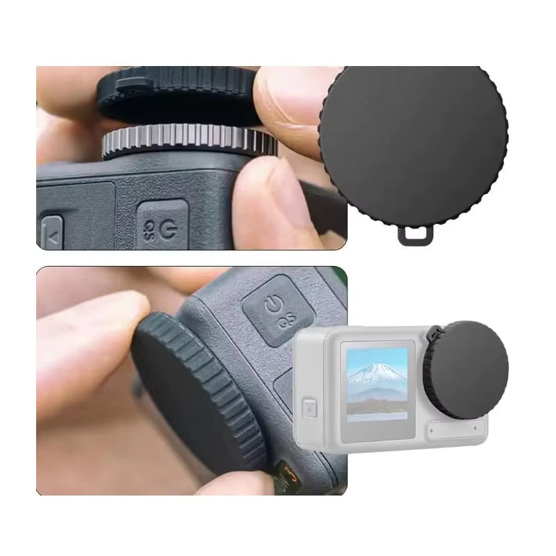 DJI Osmo Action 6 Silikon-Objektiv-Staubschutz als staubdichte Schutzhülle und Kappe - Bild 3
