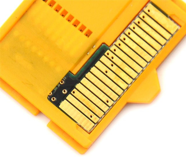 MASD-1 Mini-SD-Adapter Kamera-TF-zu-XD-Karten-Einsatzadapter in Gelb - Bild 1