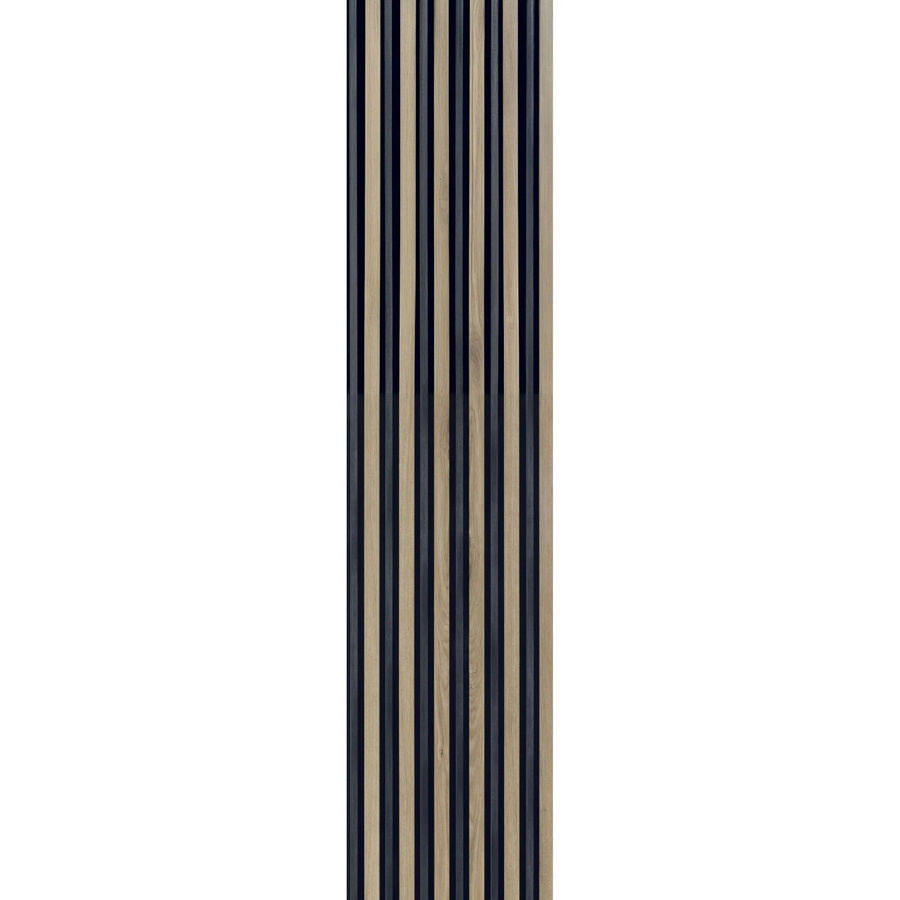 Kosche Akustikpaneel foliert 3D Bi-Colour in Anthrazit und Multicolour, B: 56,1 cm, H: 240 cm - Bild 2