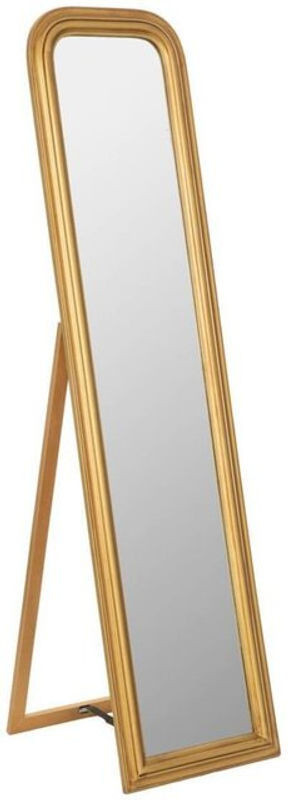 Atmosphera Spiegel Adele Gold rechteckig aus Metall und Glas B/H: 40 x 160,2 cm - Bild 1