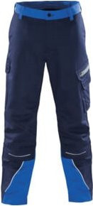 Rofa PRO-LINE Multinorm-Bundhose mit Reflexstreifen und Kniepolstertaschen, marine/blau, EN ISO 11612 - Bild 1