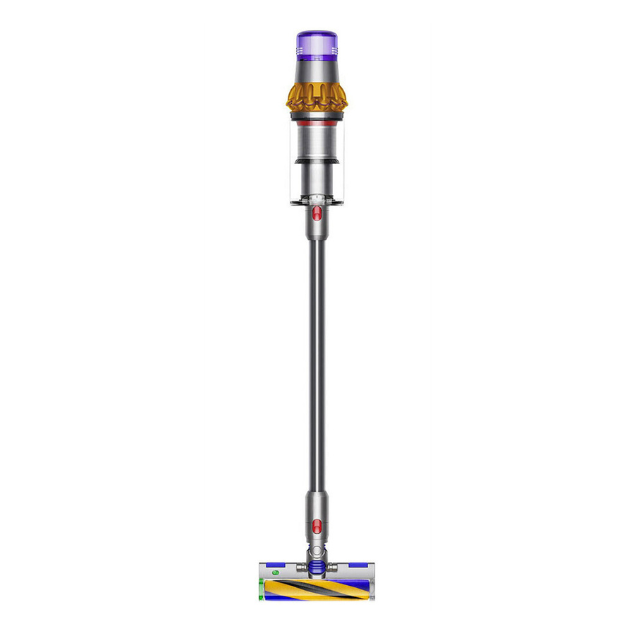 Dyson V15 Detect Absolute Stielsauger in Nickel Satin Gelb/Glanz mit 240 W, 60 min Laufzeit und 0,76 l Staubvolumen - Bild 1