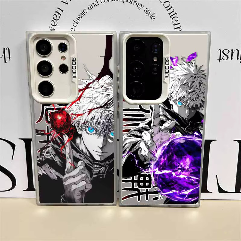 Bunte Jujutsu Kaisen Handyhülle für Samsung Galaxy S26 S25 S24 S23 S22 S21 S20 Ultra Plus FE - Bild 2
