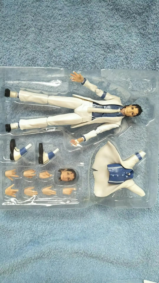 Bandai Michael Jackson Smooth Criminal Moonwalk Actionfigur, Kunststoff - Bild 6