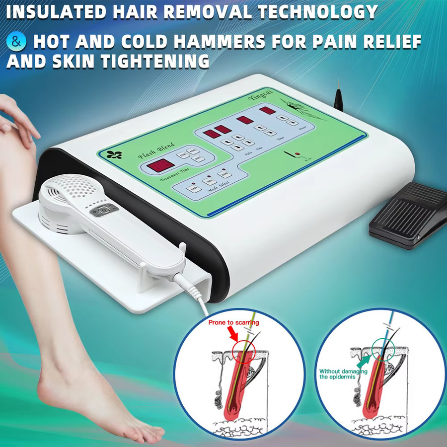 epilcool 2-in-1 Elektrolyse-Haarentfernungsgerät, Unisex, Körper - Bild 2