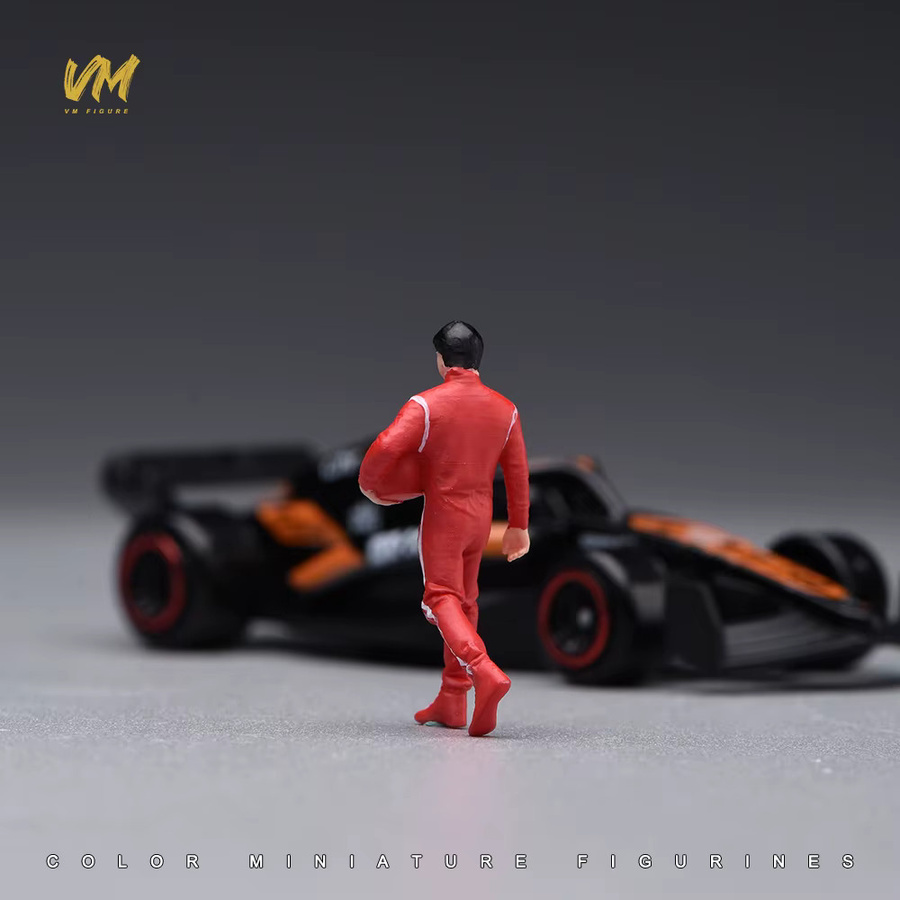 MAK Rennfahrer Männliche Figur, Bemalte Miniatur, 1:87, Einzelfigur - Bild 1