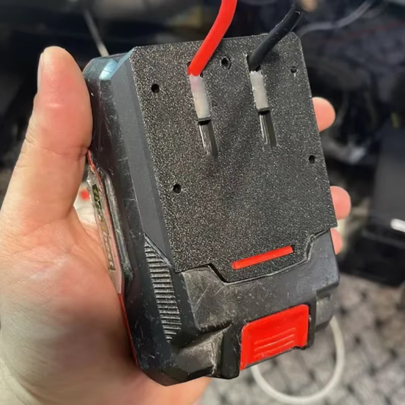 Parkside Batterieadapter für X 20V Akkus in Schwarz - Bild 3