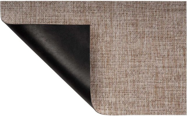 Karat Outdoor-Teppich Design Trani in Beige mit abstraktem Muster für Balkon, Terrasse und Garten - Bild 1