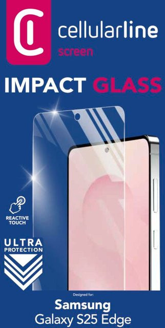 Impact Glass Capsule Schutzglas für Samsung Galaxy S25 Edge in Transparent - Bild 1