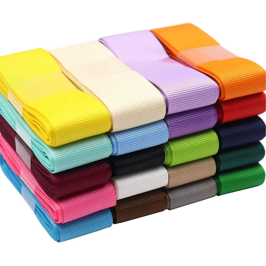 Mehrfarbiges Polyester-Ripsband für Geschenkverpackungen, Dekoration und DIY-Bastelarbeiten, 9 Yards - Bild 5