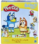 Play-Doh Knetset mit Bluey Figuren zum Formen und Gestalten, Mehrfarbig - Bild 1