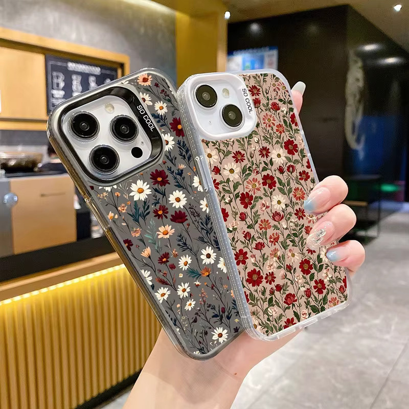 Vintage Art Flowers Handyhülle für Samsung Galaxy A-Serie (A17 A07 A16 A06 A35 A55 A25 A05S A15 A56 A54 A36 A34 A24 4G 5G) Matte Cover in Multicolour - Bild 3