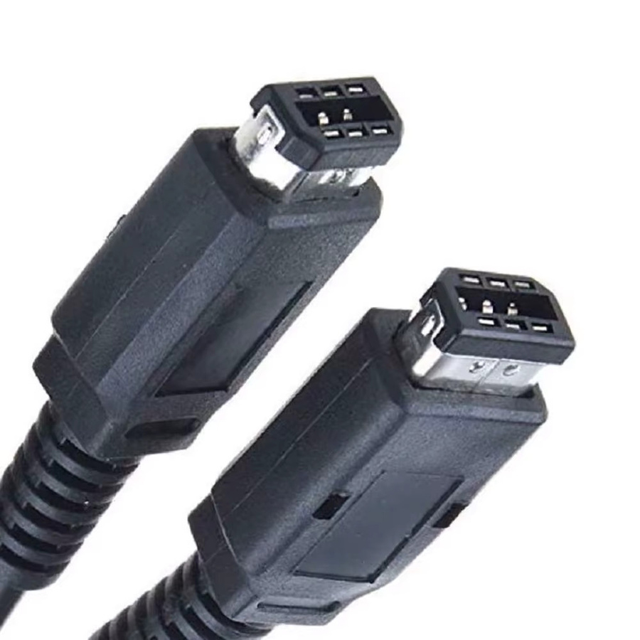 OULLX Battle-Verbindungskabel für zwei Spieler für Nintendo Game Boy Advance, Schwarz, Länge: 1,2 m - Bild 2