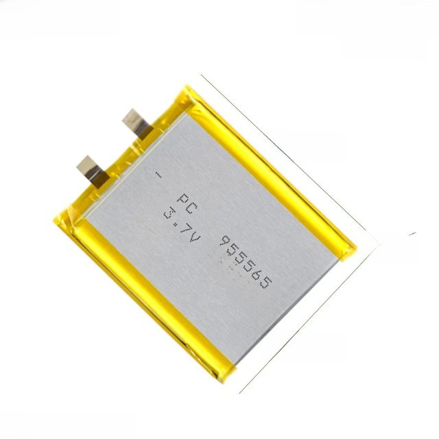 Lanzhd Lithium-Polymer-Akku 3,7V 5000mAh in Silber, B/T/H: 55 x 60 x 9,5 mm für Powerbanks, Bluetooth-Lautsprecher, Tablets und DVD-Player - Bild 1