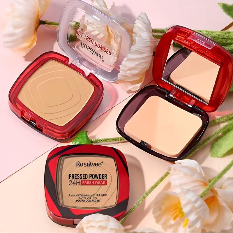 Page Vine Puder-Make-up, mattierend, vollständig deckend, mit Puff-Applikator - Bild 2