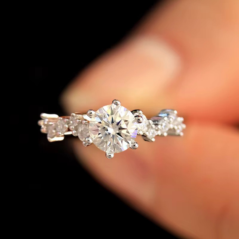 DWJ Ring, 925 Silber, Diamant, Damen - Bild 2