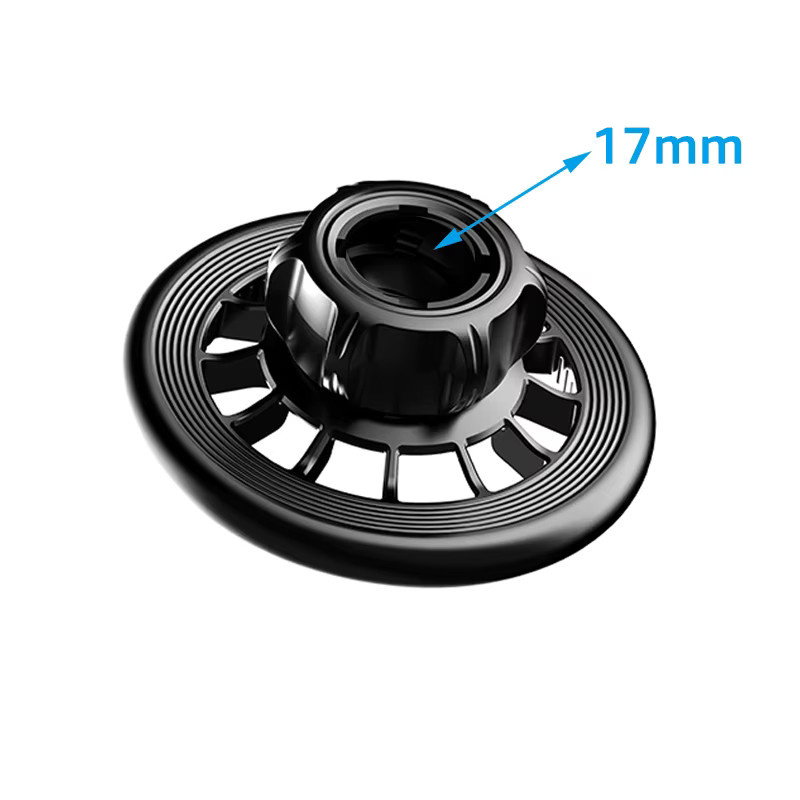 Untoom Magnetische Auto-Handyhalterung mit 17mm Kugelkopf in Schwarz für iPhone Magsafe Samsung und Xiaomi - Bild 2