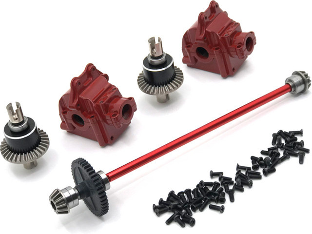 WLtoys Upgrade Metall Zentrum Antriebswelle Montage Getriebe Differential Kit, Zubehör - Bild 1