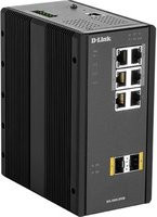D-Link DIS-300G-8PSW Ethernet Switch in Schwarz - Bild 1
