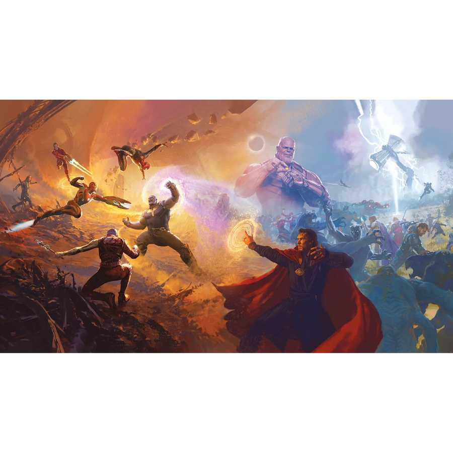 Komar Vliesfototapete Avengers Epic Battles Two Worlds, Multicolor, B: 500 cm, H: 280 cm - Bild 2