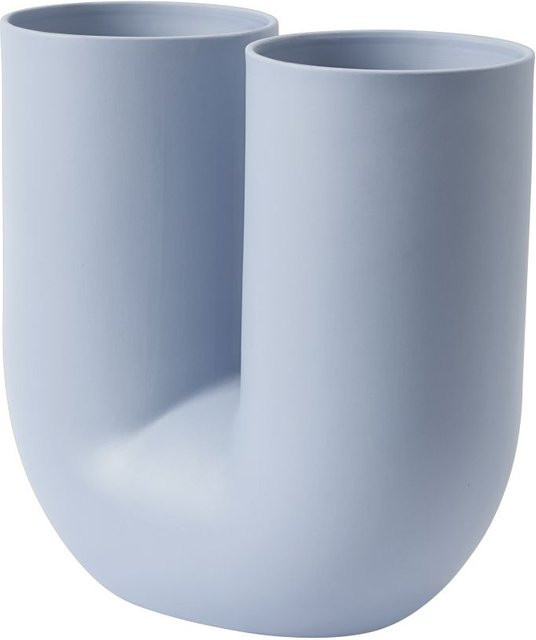 Muuto Kink Vase aus Keramik in Blau - Bild 1