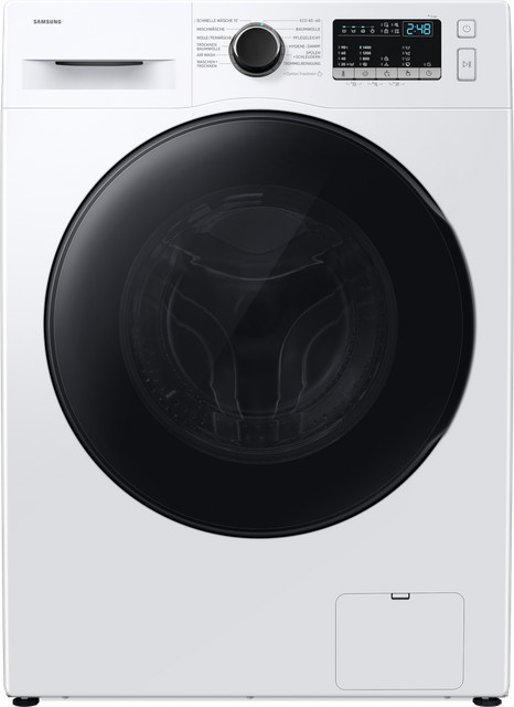 Samsung Waschtrockner in Weiß mit Hygiene-Dampfprogramm, Anti-Fleck-Programmen und Quick Wash, Frontlader, freistehend - Bild 1