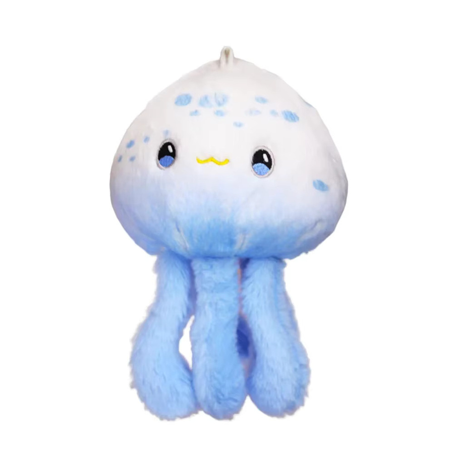 Andralyn Quallen Plüschtier Blau als niedlicher Tier-Anhänger und Deko-Ornament - Bild 2