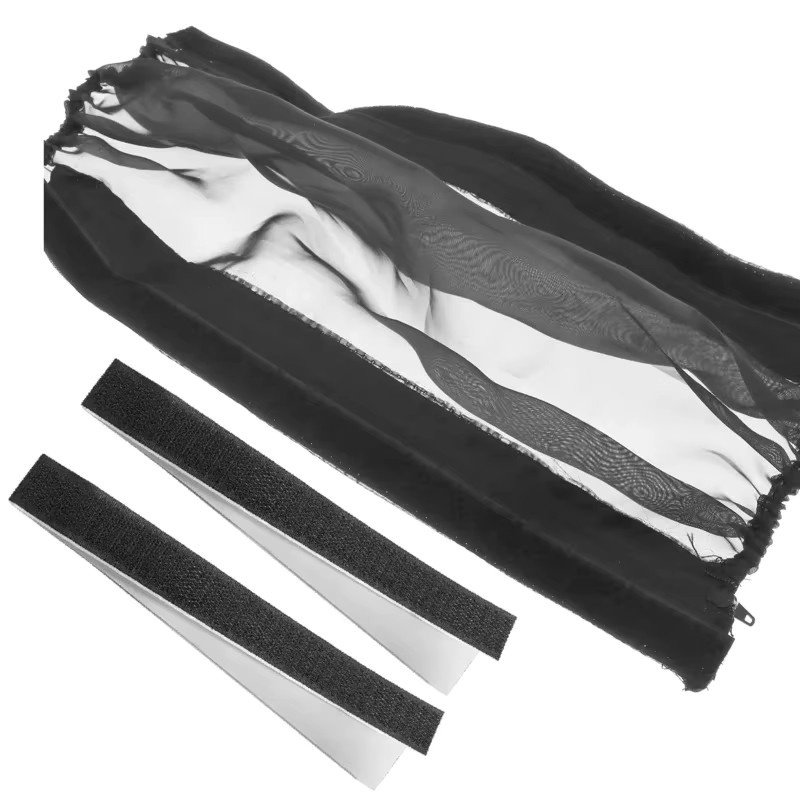 E-Star Hub Nylon Mesh Abdeckung Chassis Staub Wasserdicht, Schwarz - Bild 3