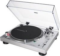 Audio-Technica AT-LP120XUSB Plattenspieler direktangetrieben in Silber - Bild 1