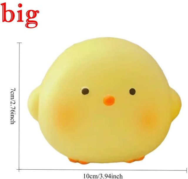 BC Pet Supplies Süßes Küken Squishy Spielzeug, langsam aufsteigend - Bild 1