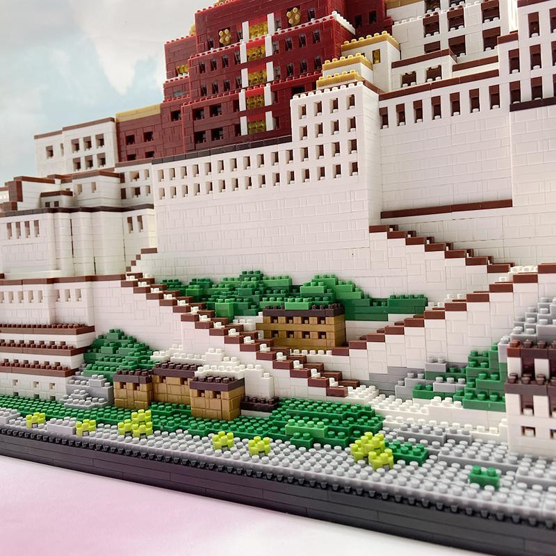 Linyi toy Potala-Palast Bauklötze aus Kunststoff - Bild 2