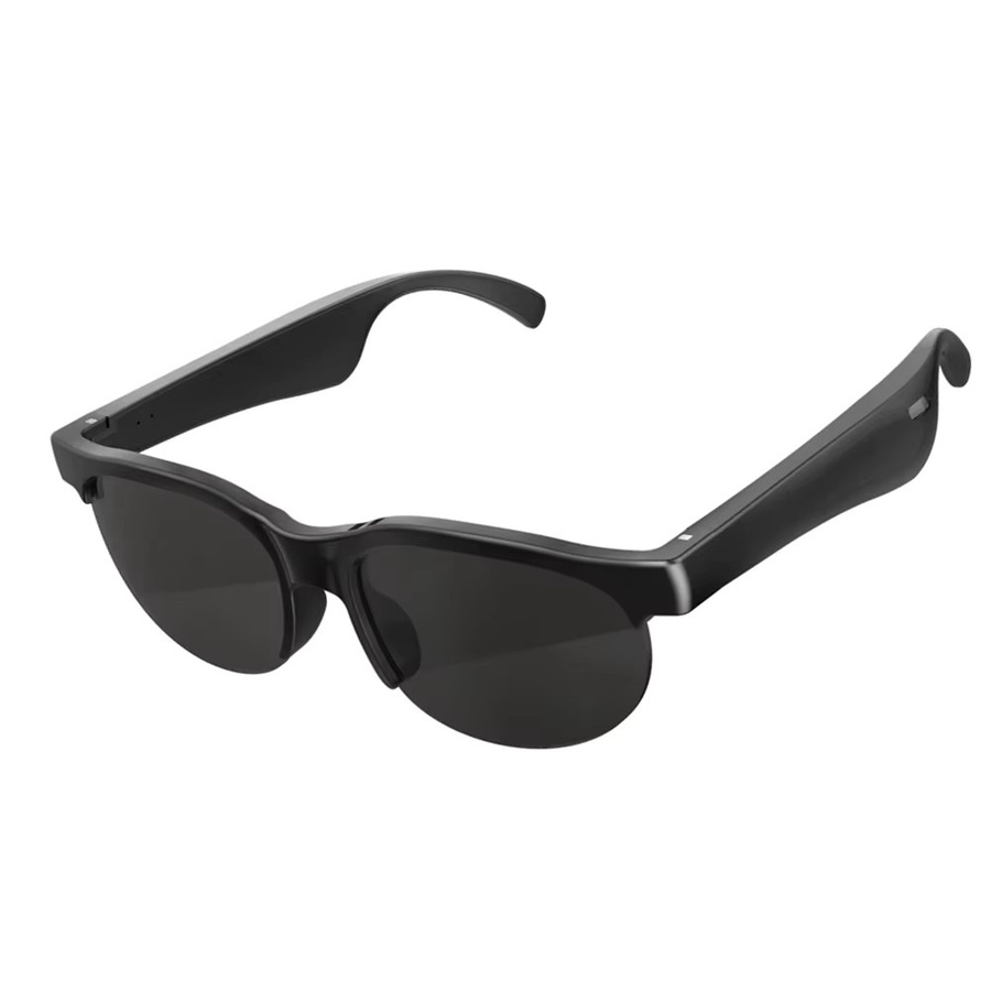 WJOY AI Translator Echtzeit-Smart-Brille, kabellose Open-Ear-Sonnenbrille mit Bluetooth-Audio und Sprachassistent in Schwarz, unterstützt 144 Sprachen - Bild 6