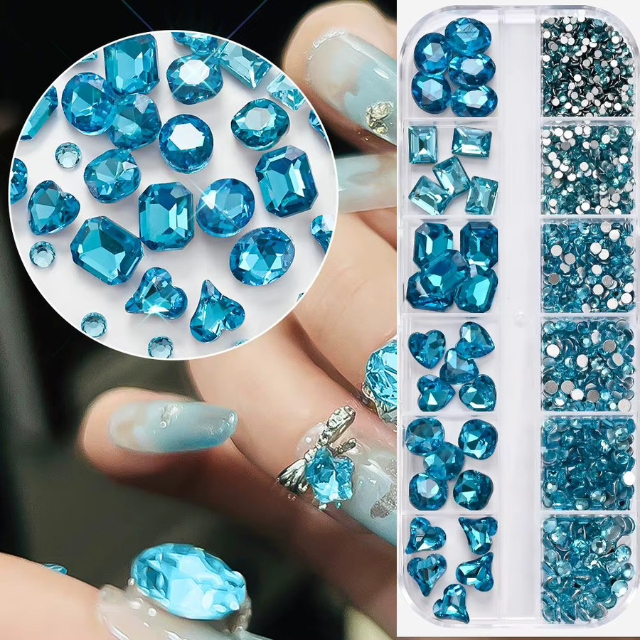 HotPress Nagel-Charms Seeblau, Glänzend - Bild 2