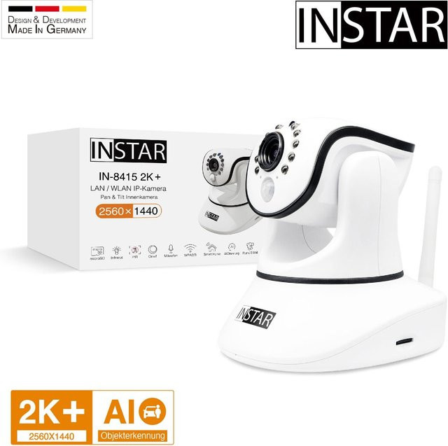 Instar IN-8415 2K+ WLAN Innenkamera in Weiß - Bild 1