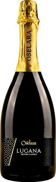 Oselara Lugana Metodo Classico Schaumwein, Turbiana di Lugana & Chardonnay, 2019, Italien, Brut, 12,5 %, 0,75 l - Bild 1