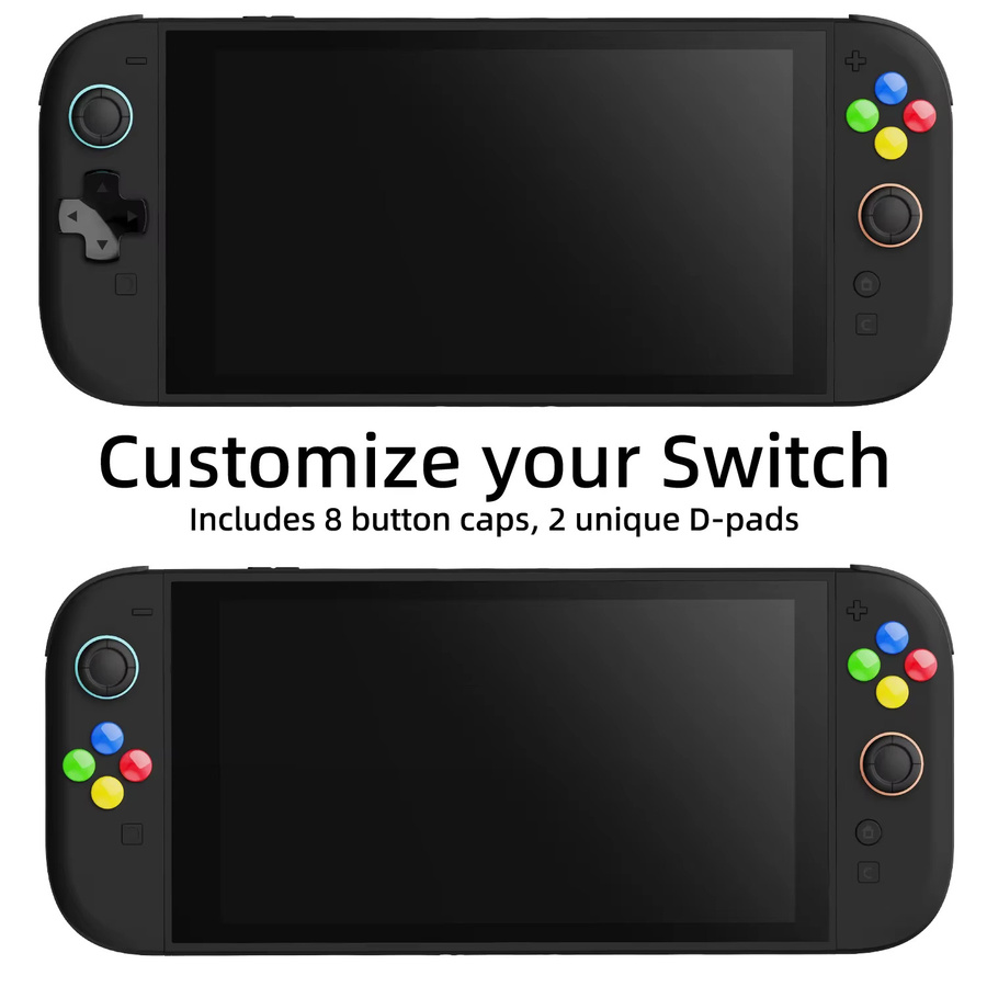 Skull & Co. Savage Raven D-Pad Tastenkappen-Set für Nintendo Switch 2 und NS2 - Bild 1
